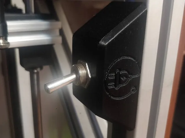 Switch holder for 3030 extrusion