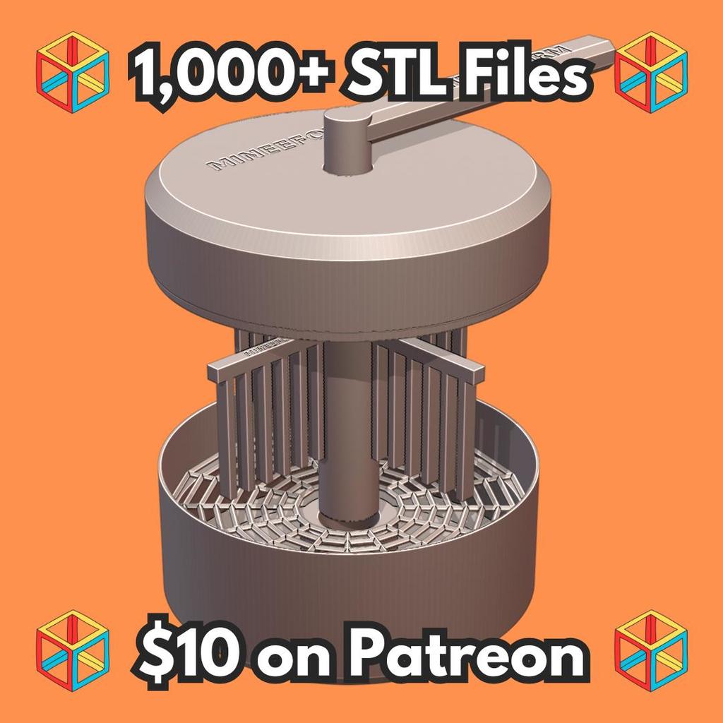 Bowl Leaf Trimmer for Fast and Efficient Plant Pruning MineeForm FDM 3D Print STL File