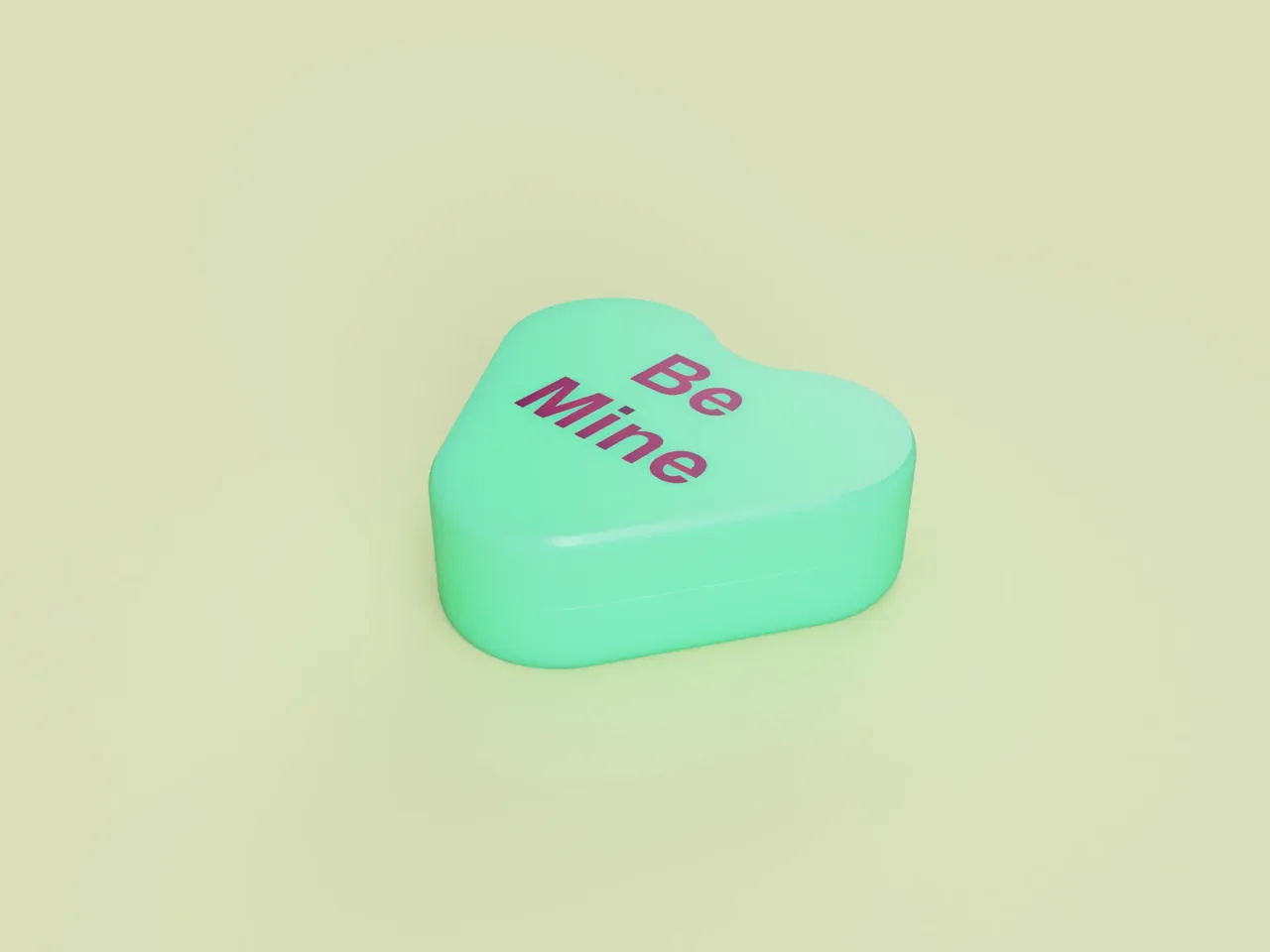 Personalized Heart Shaped Box Valentines or Special Occasion 3D Print STL file 