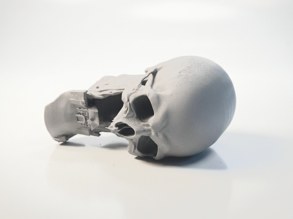 Skull Castle Gothic Sculpture 3D Printable