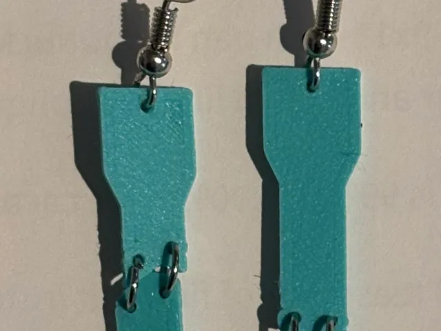 Tensile Test Earrings