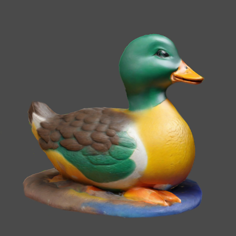 Supportfree Duck Sitting  For Coloring Handpaint