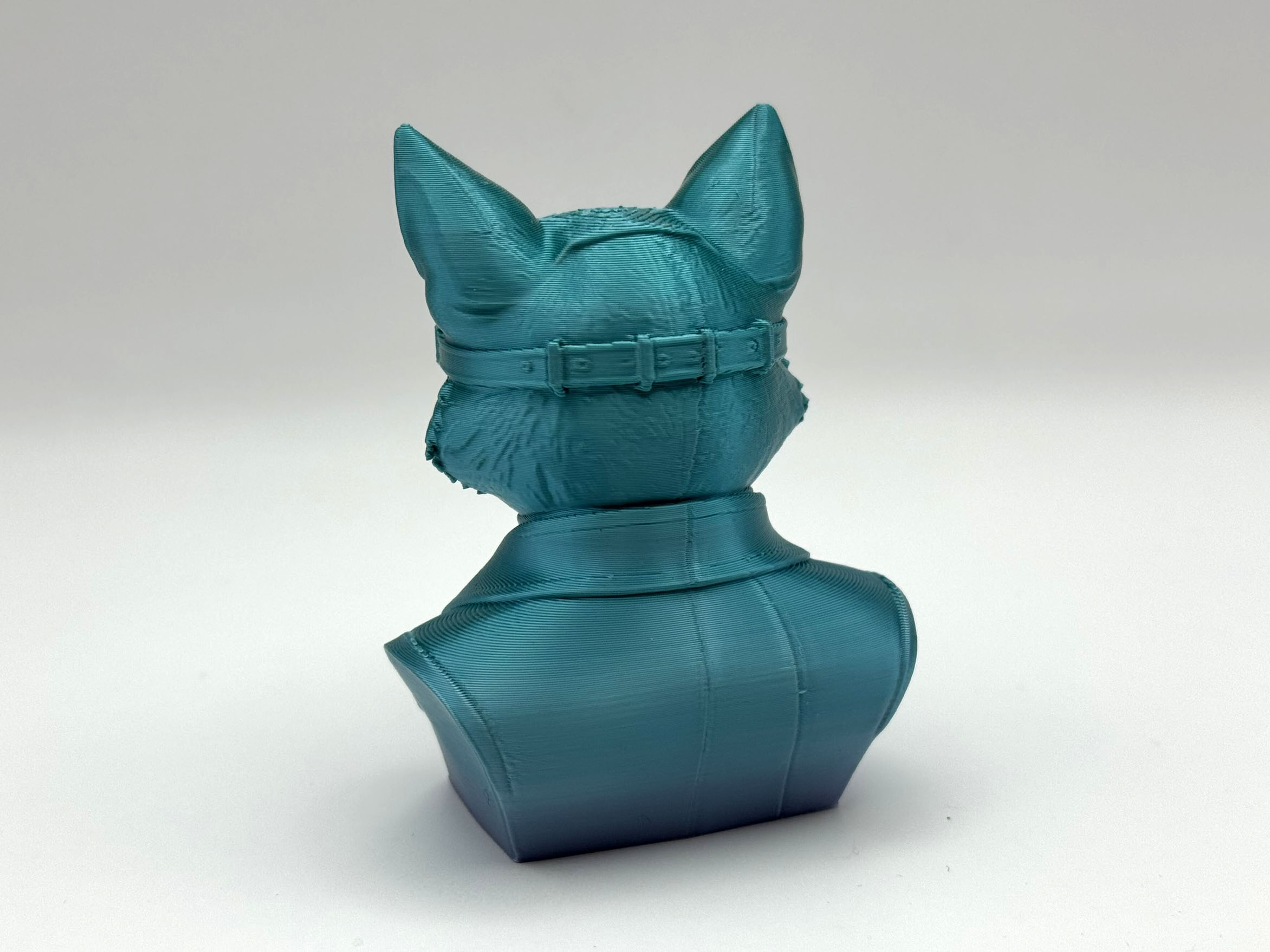 Miniatura 4 do modelo 3D Steampunk Fox Bust