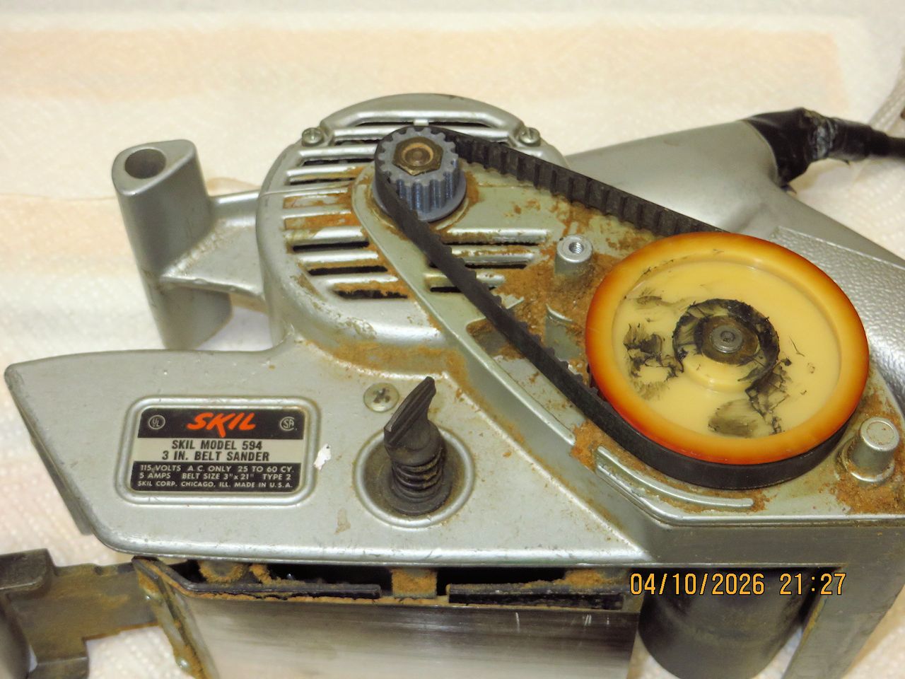 Drive Gear for Skil Model 594 Belt Sander 3D model