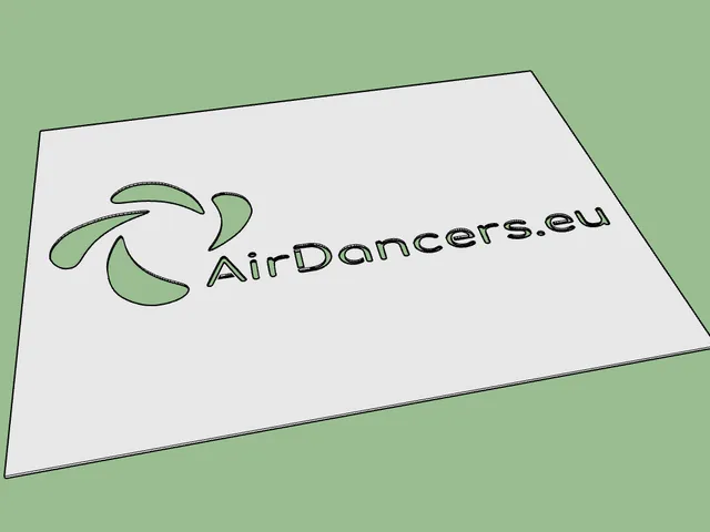 Logo AirDancers.eu spessore 1mm
