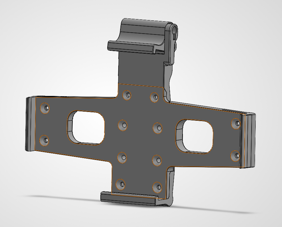 Lockable Oukitel RT3 PRO motorcycle holder