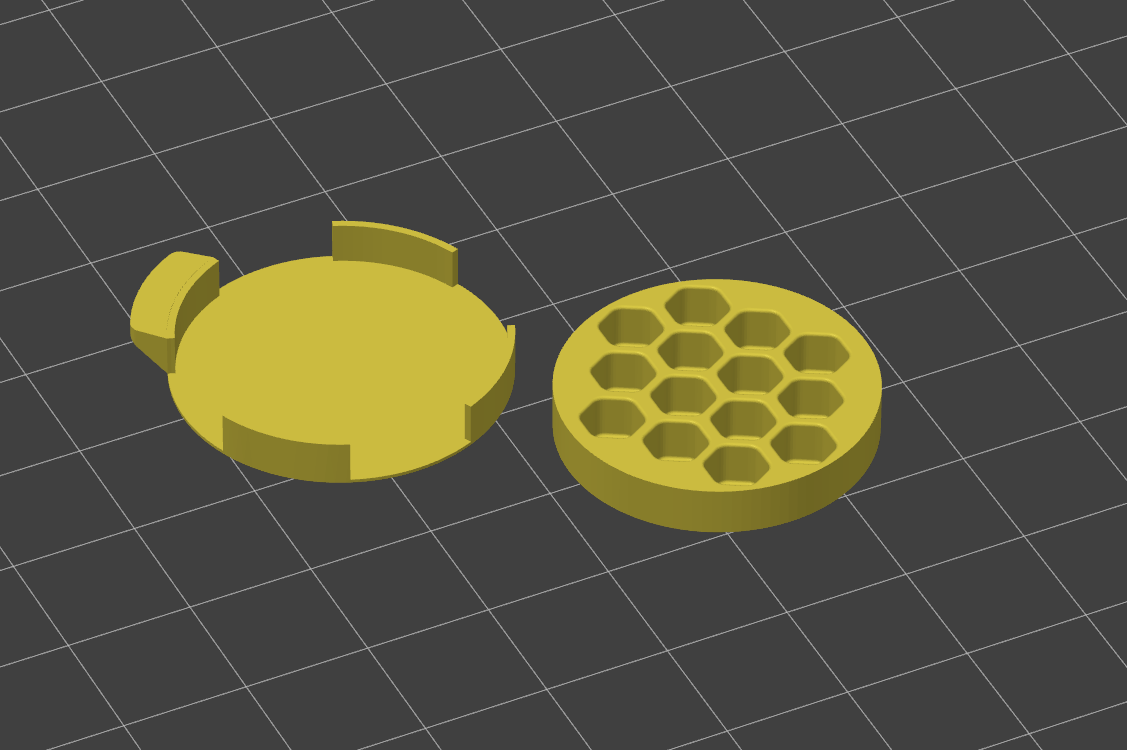 Lidded Seed Puck | 14 Slots | 4.75mm Thick