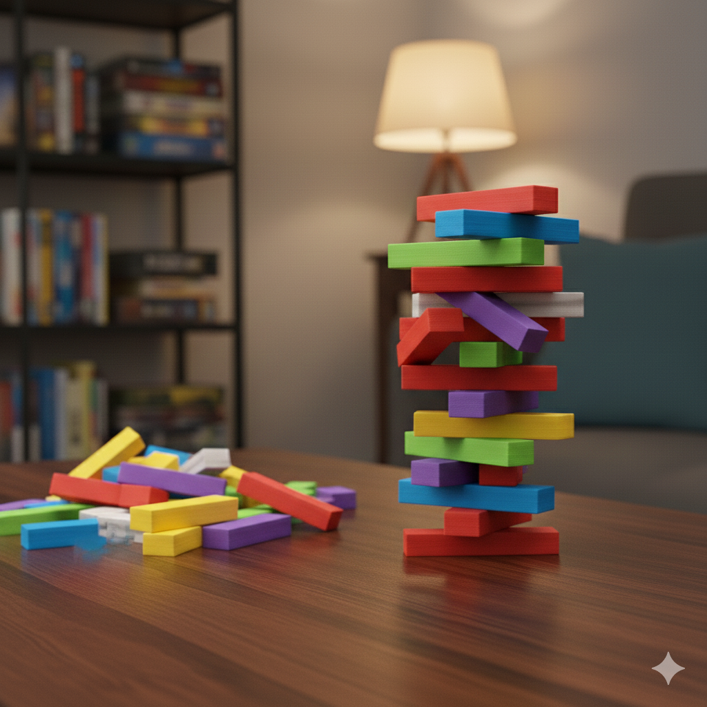 Shift-Stack: A 3D Printed Balance Challenge
