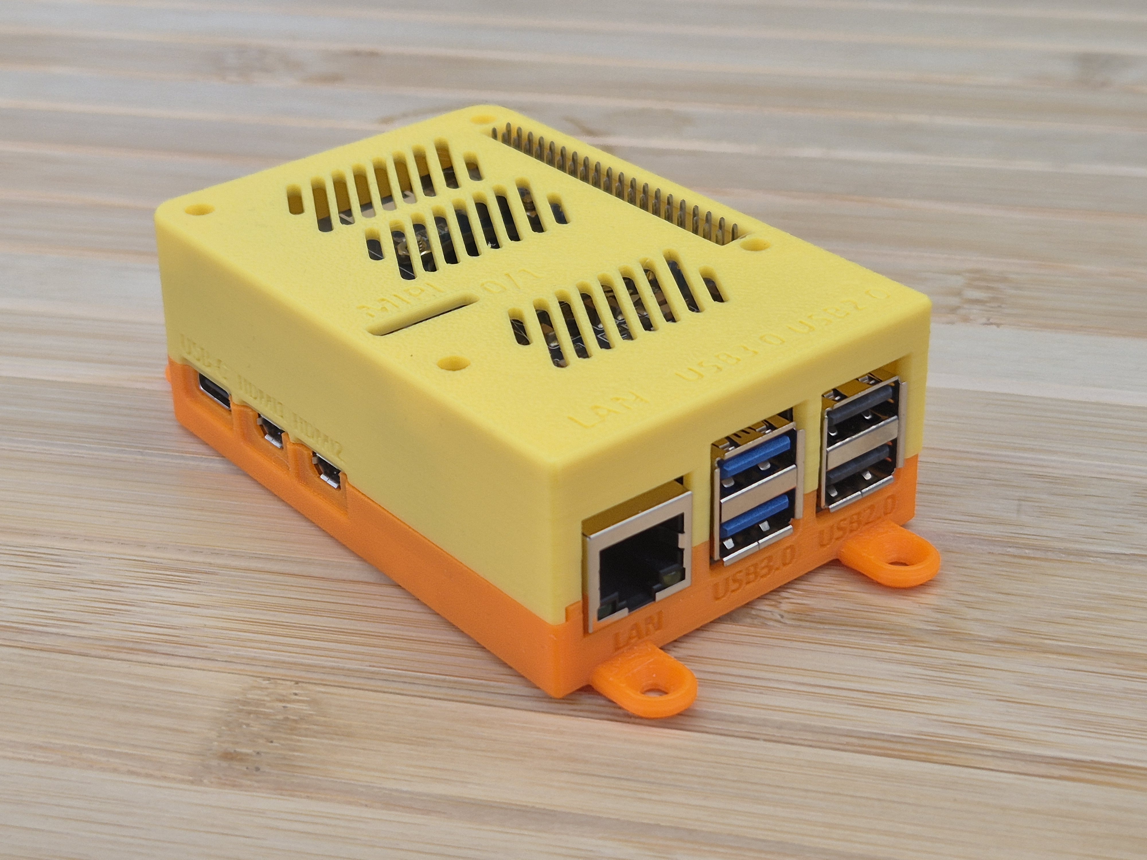 Raspberry Pi 5  - Waveshare PoE M.2 HAT+ Housing by Nerdiy.de — miniatura 3