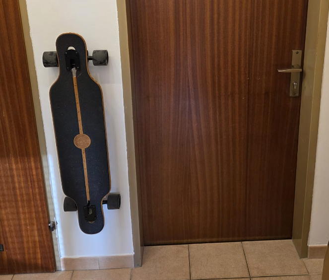 Longboard Halterung