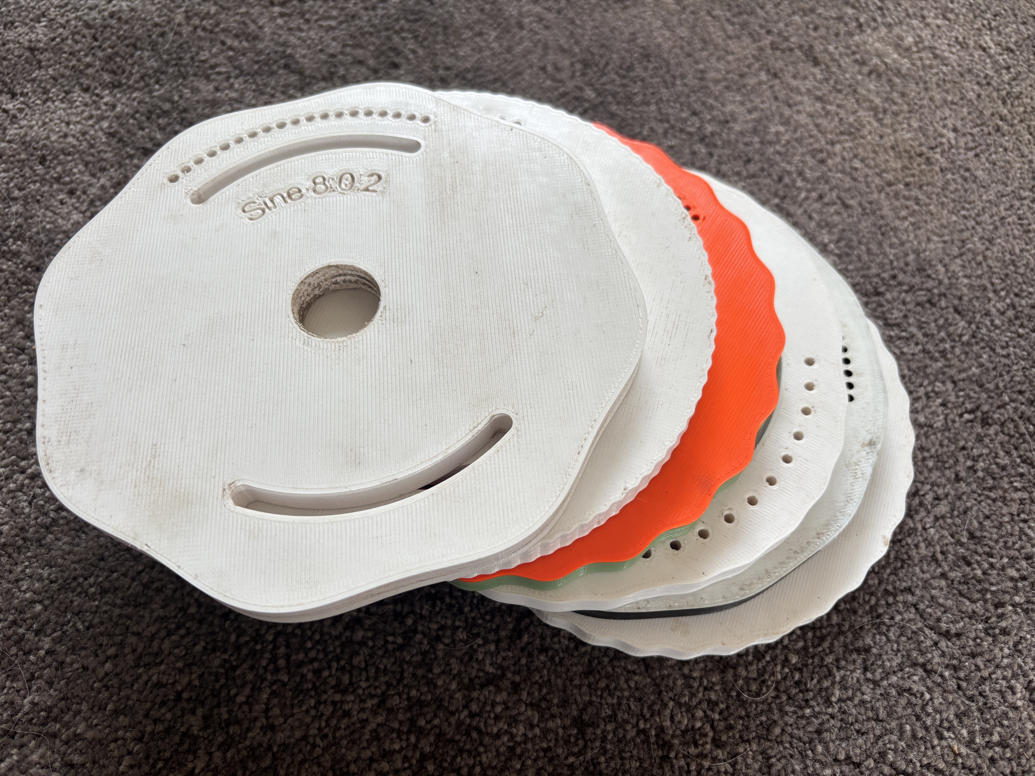 MDF Rose Engine - Sin Wave Rosettes