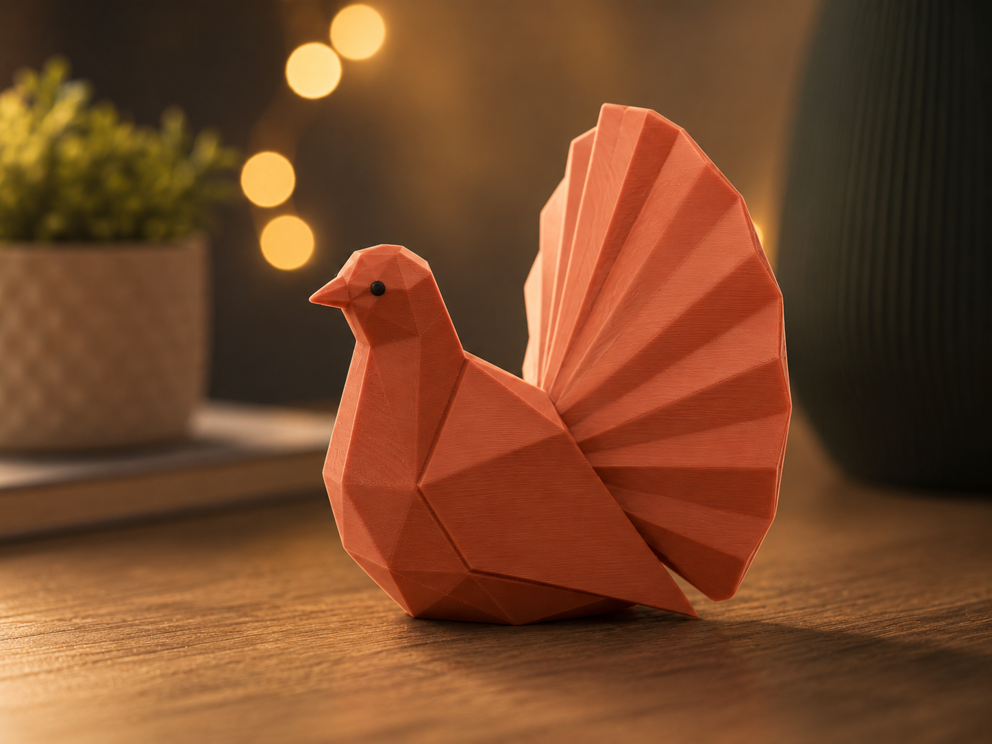 Japandi Origami Bird - Minimalist Decor