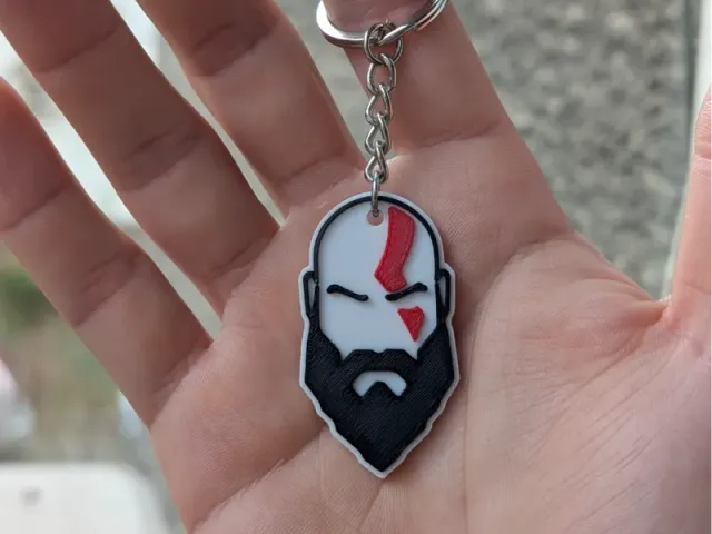 Kratos - Keychain