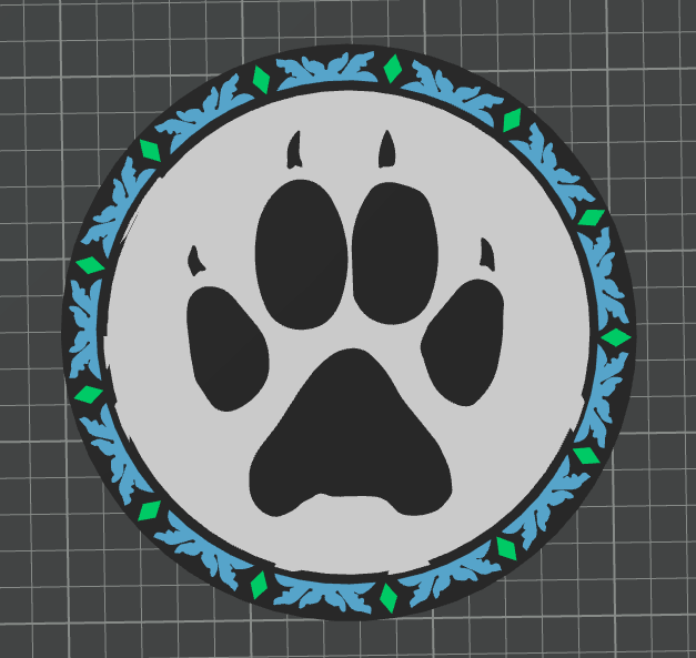 Ho-Chunk Wolf Clan Symbol