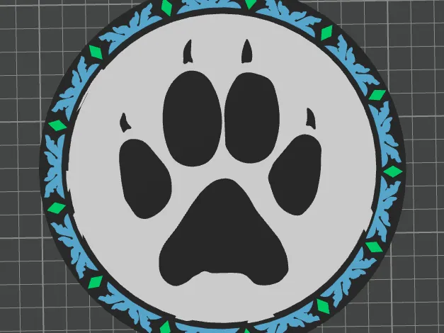 Ho-Chunk Wolf Clan Symbol