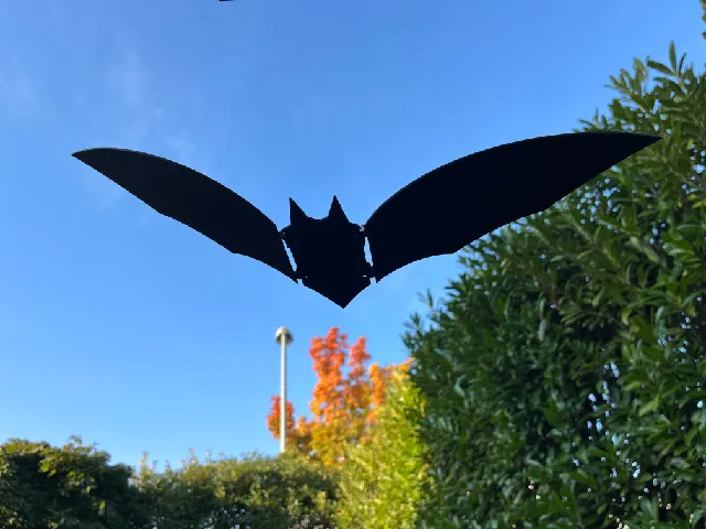 Halloween Bat Wind Chime / Halloween Fledermaus Windspiel