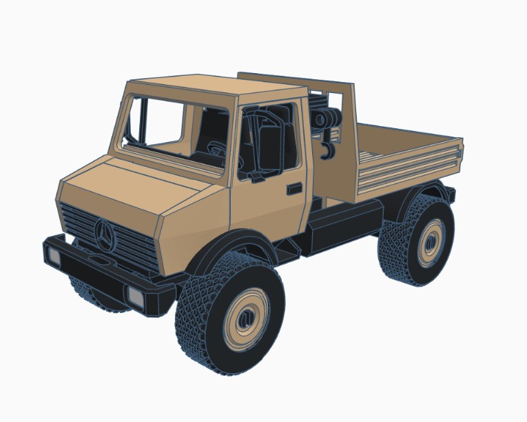 Mercedes Unimog - Offroad