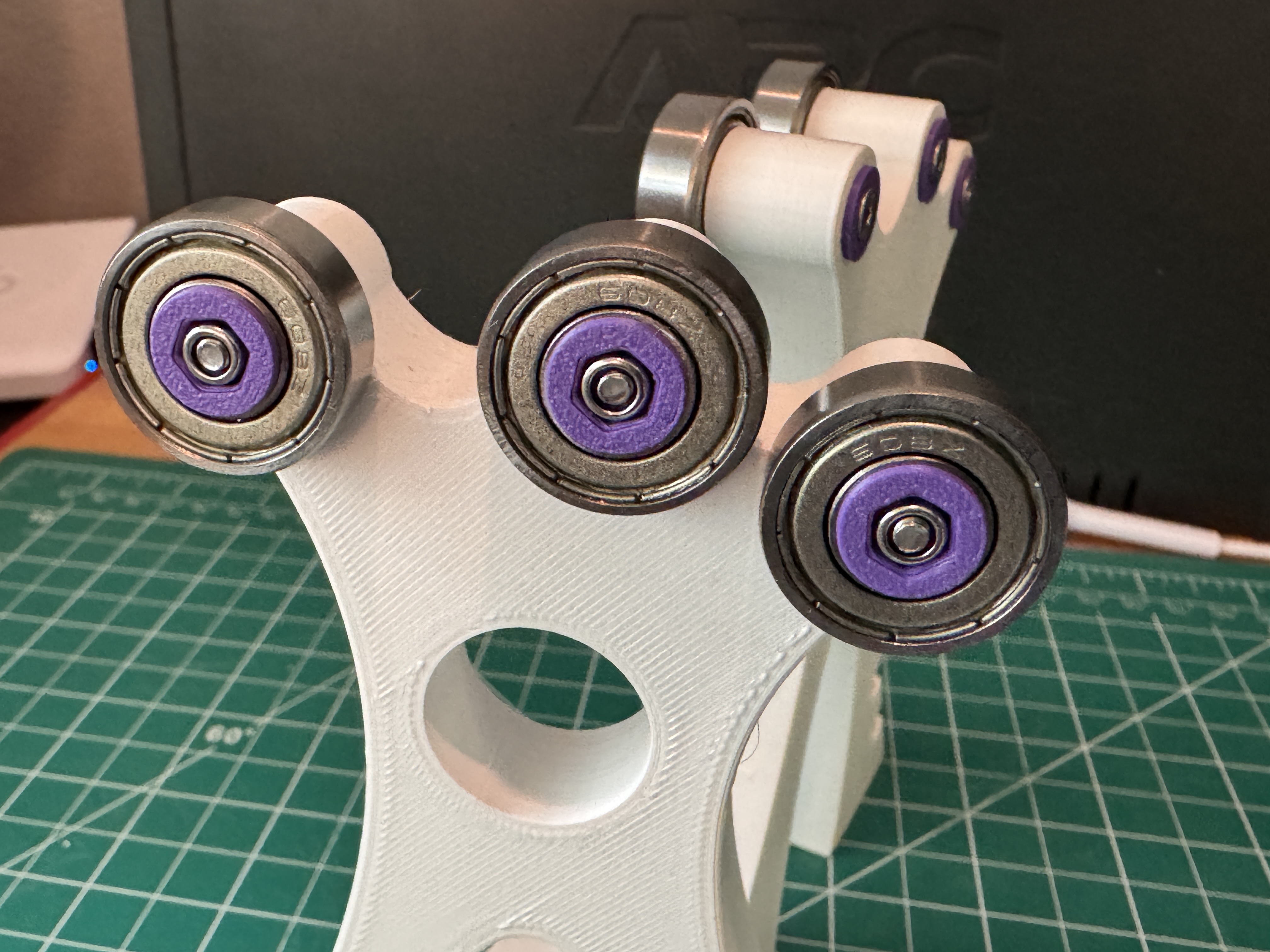 M3 hardware to 8mm 608 Bearing Adapter