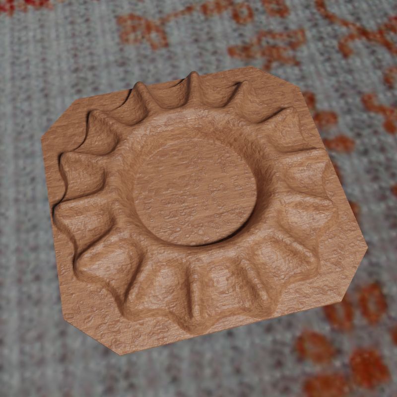CNC woodwork wooden bowl Walldecoration carvings