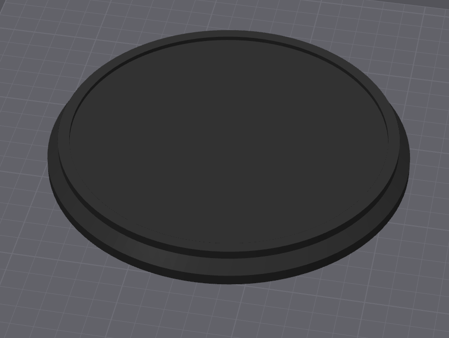 Model Diorama base - plain