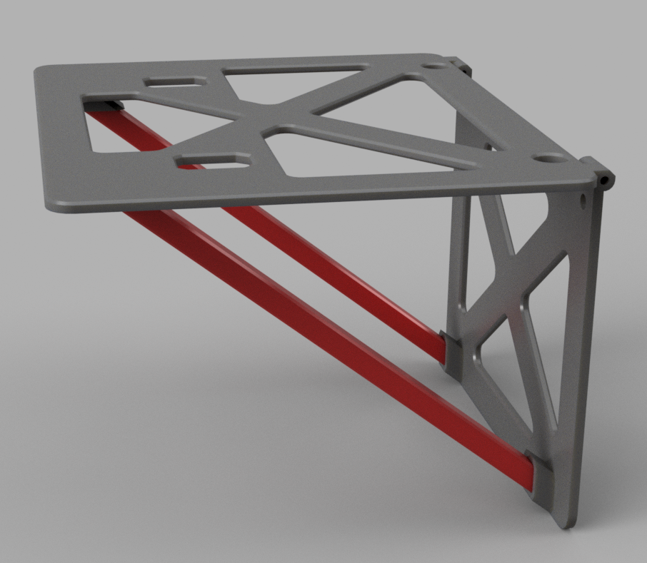 Foldable table for bigtreetech panda feed rack — miniatura 7