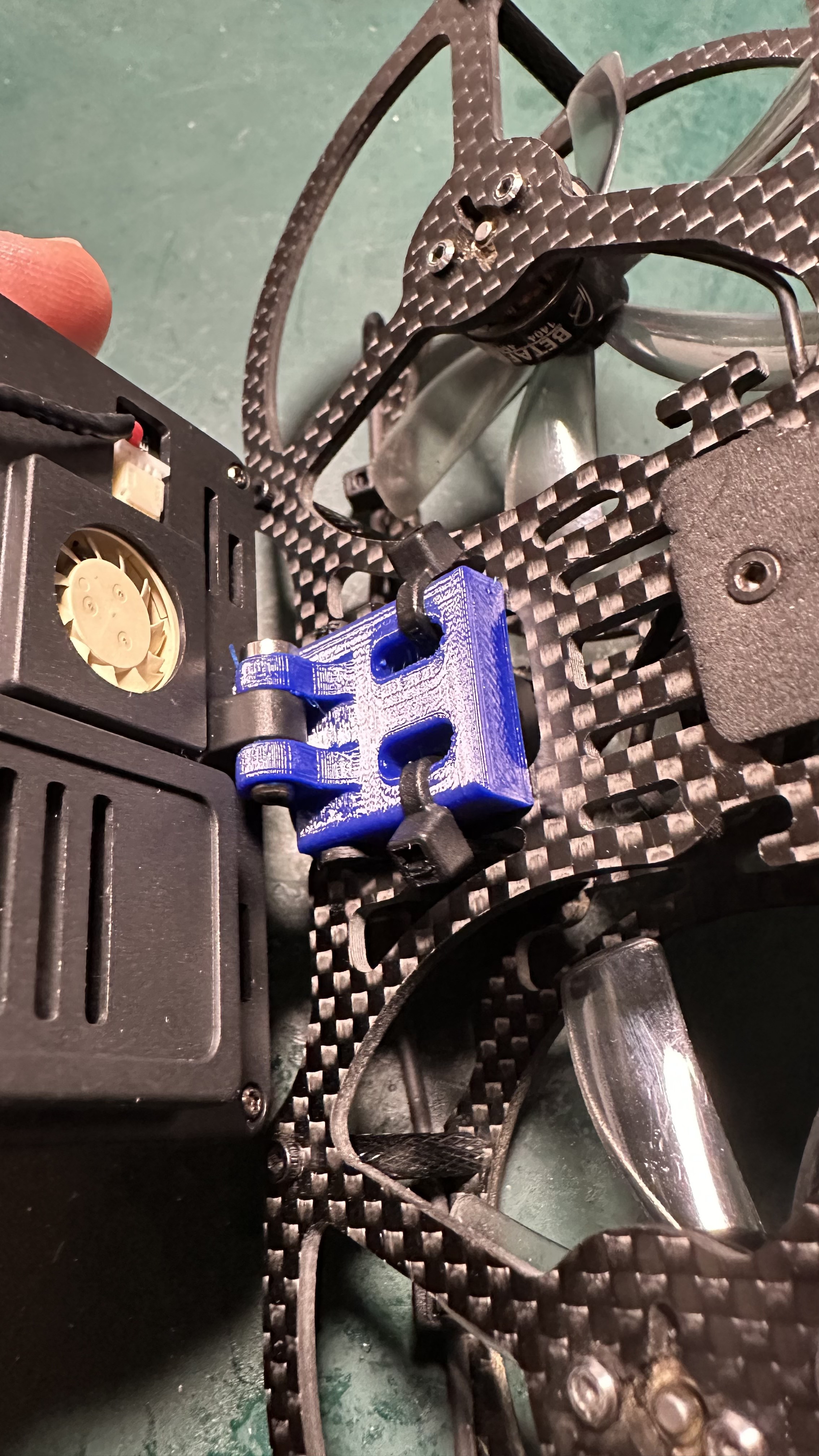 Lumenier QAV-PRO 2,5'' mount for naked GoPro