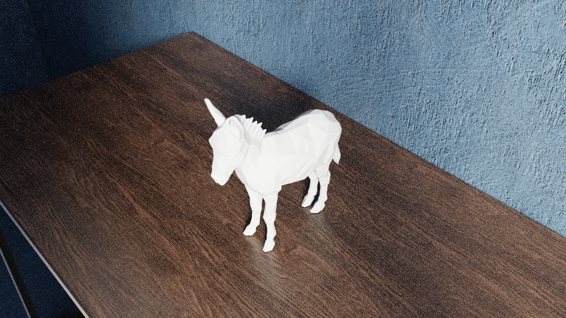 Miniatura 7 do modelo 3D Low Poly Donkey