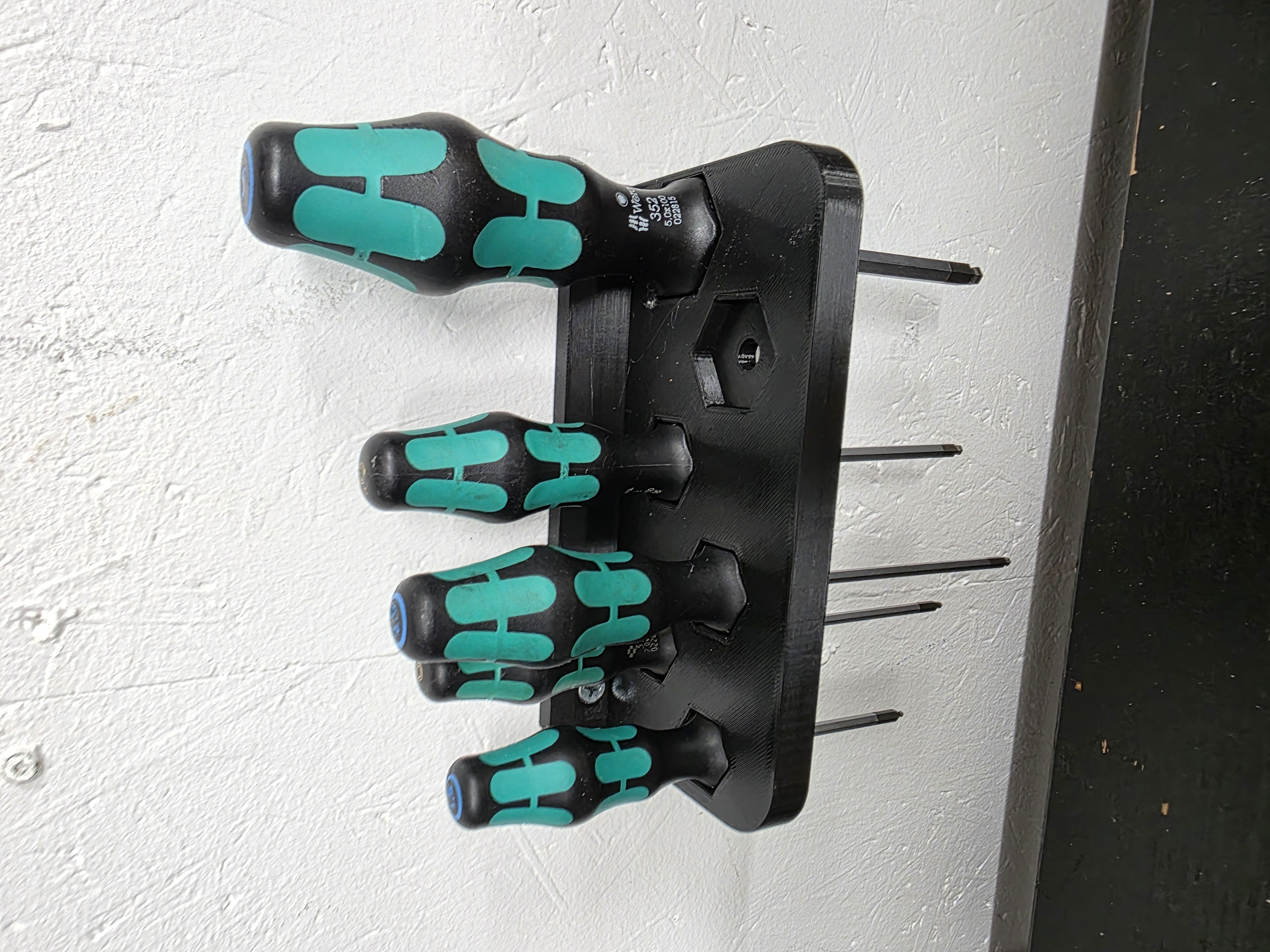 Wera Allen Key Screwdriver Holder – Wall Mount