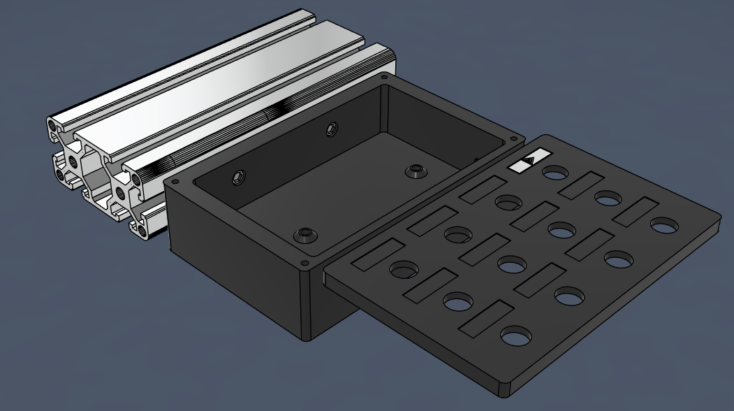 Miniatura 2 do modelo 3D Simple Sim Racing Button Box