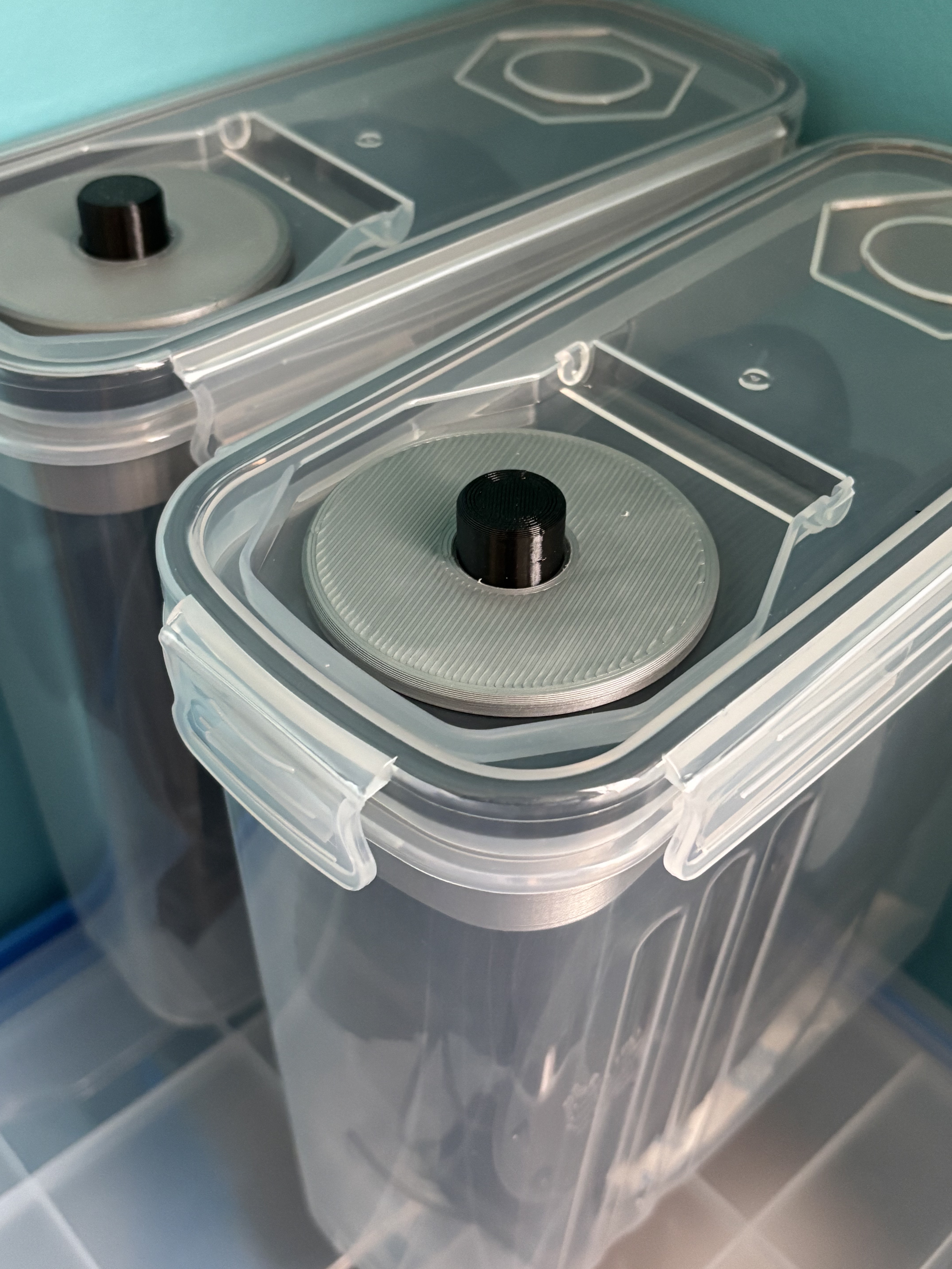 No Drill Dry Box Lid