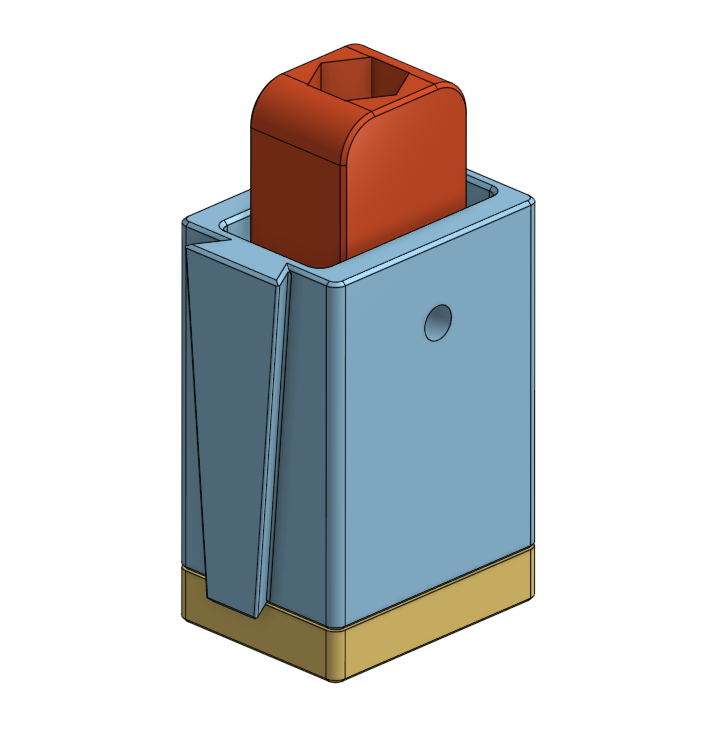 Miniatura 9 do modelo 3D Sim Racing Sequential Shifter
