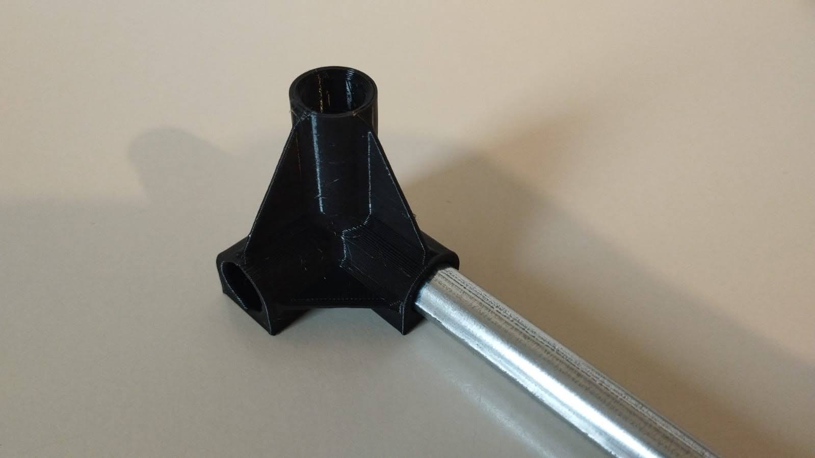 10mm 4-Way Right-Angle Tube Connector
