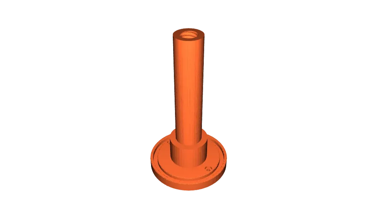 Hamilton Beach Dehydrator Extension (for filament spools, etc) No supports.  by cookiecrook, Download free STL model