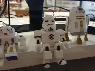 Stormtroopers Standing V2 3D Printing Figurine Star Wars STL Files