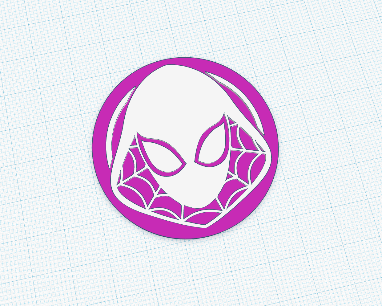 Spider Gwen Spider-Gwen Coin by dode513 | Download free STL model |  Printables.com