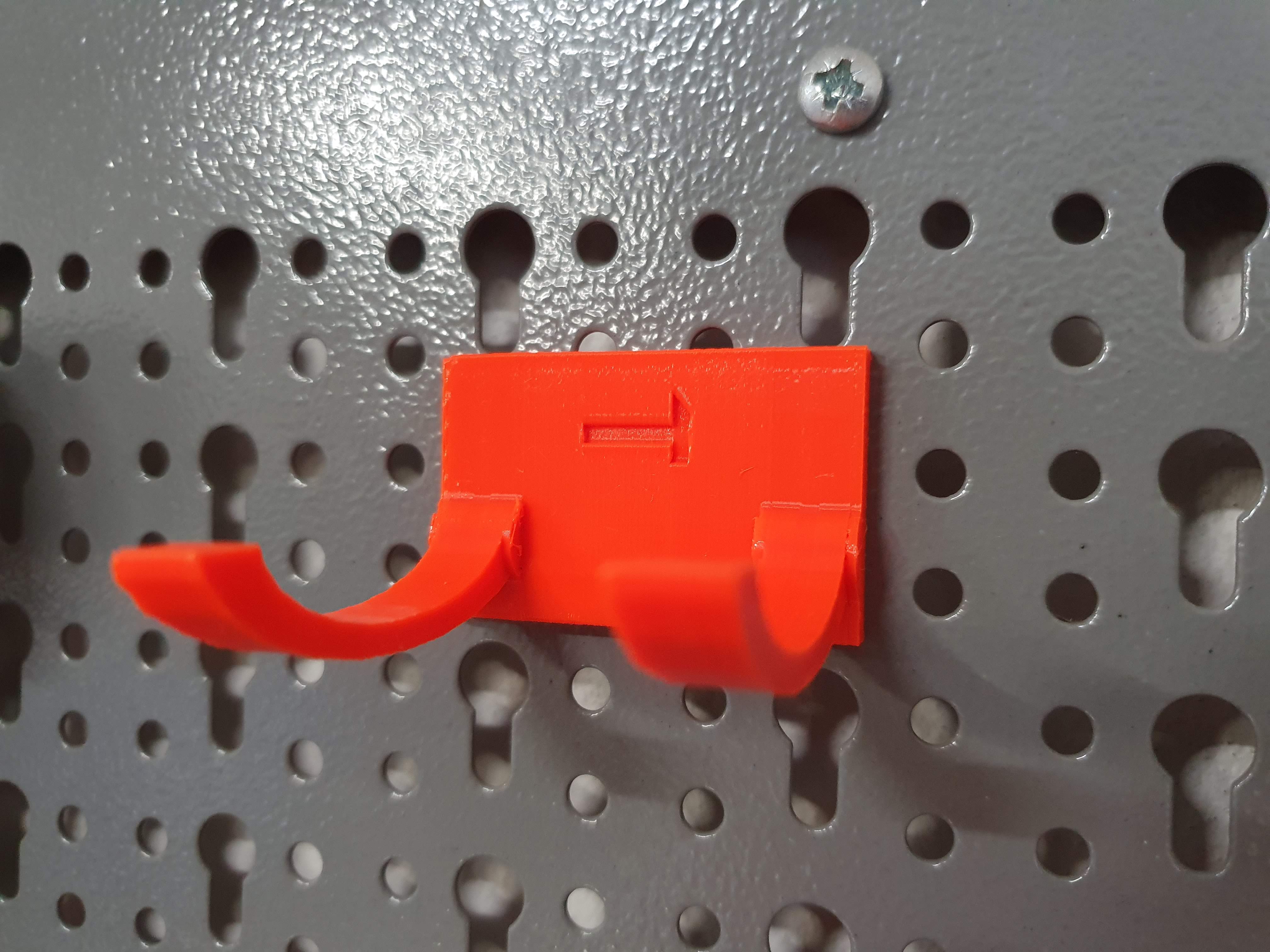 Hammer holder hook for pegboard from Mars Svratka by Ondra Download