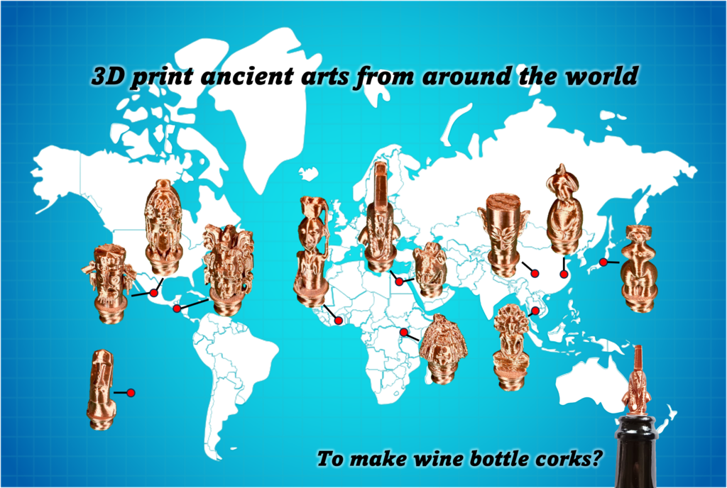 Wine bottle cork (antique miniature) second batch