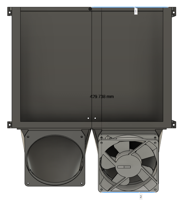 Enclosure Air Filter using Ikea Förnuftig by koalified Download free