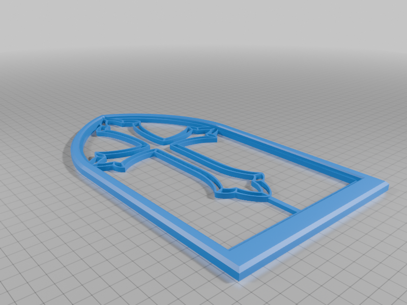 Church Window Frame for paintings 2 — miniatura 3
