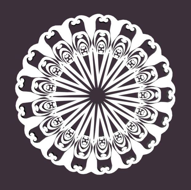 Miniatura 2 do modelo 3D Islamic Pattern