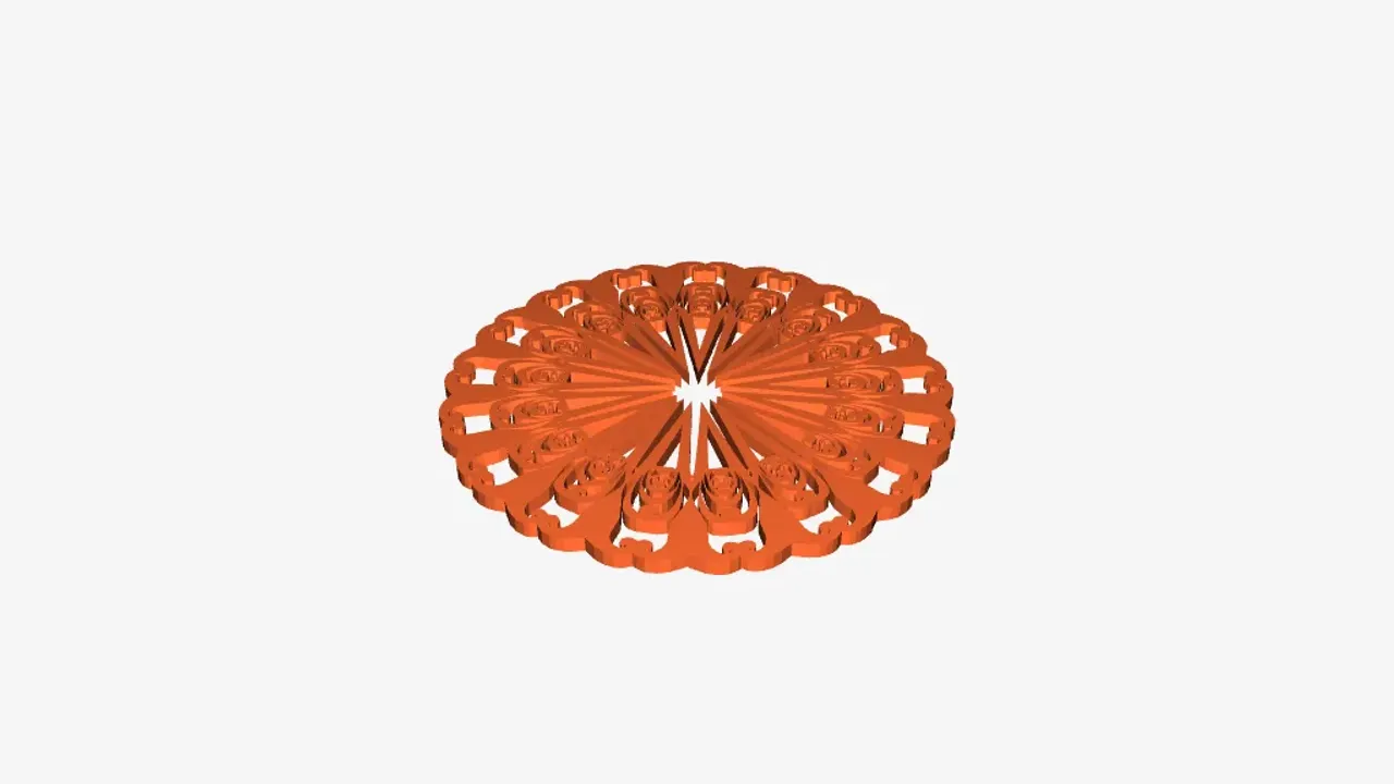 Islamic Pattern by Peter Farell | Download free STL model | Printables.com