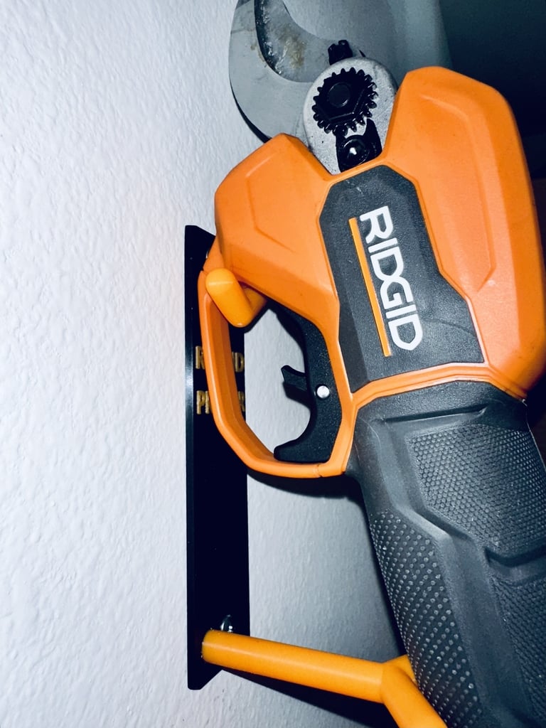 RIDGID Pruner Wall Mount UPDATED