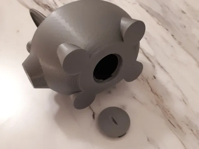 Piggy Bank With Plug
