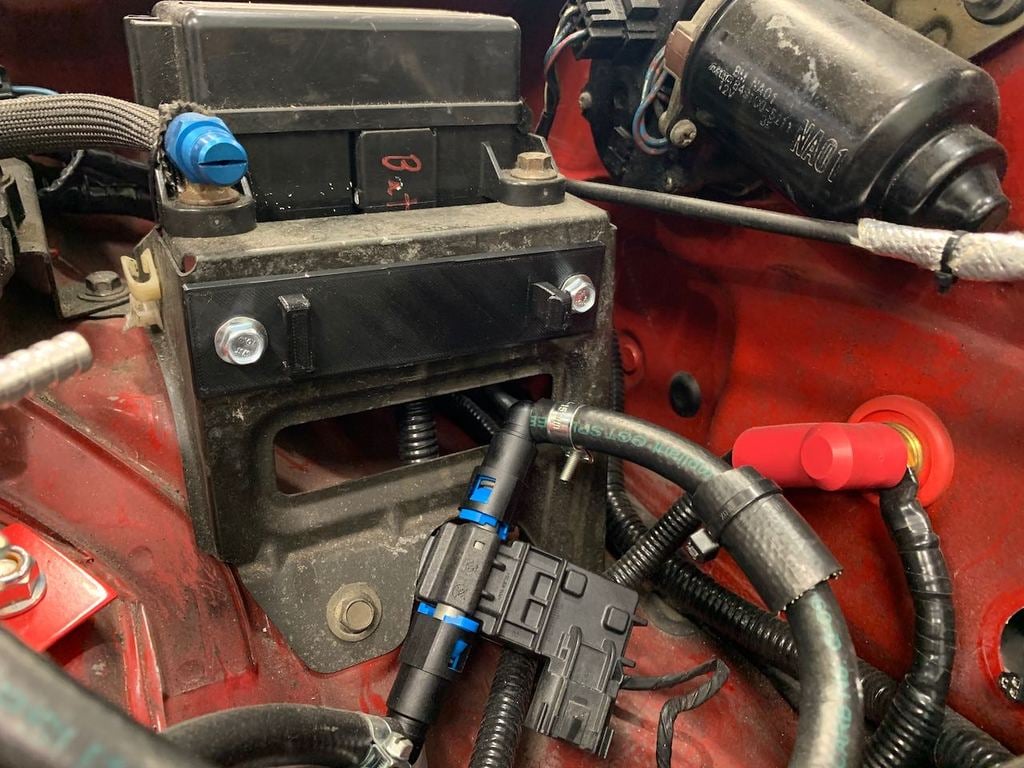 Miniatura 3 do modelo 3D NA Miata E85 Flex Fuel Sensor Bracket