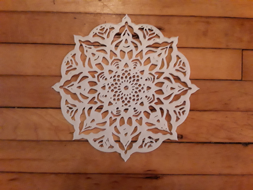 Miniatura 2 do modelo 3D Moorish mandala