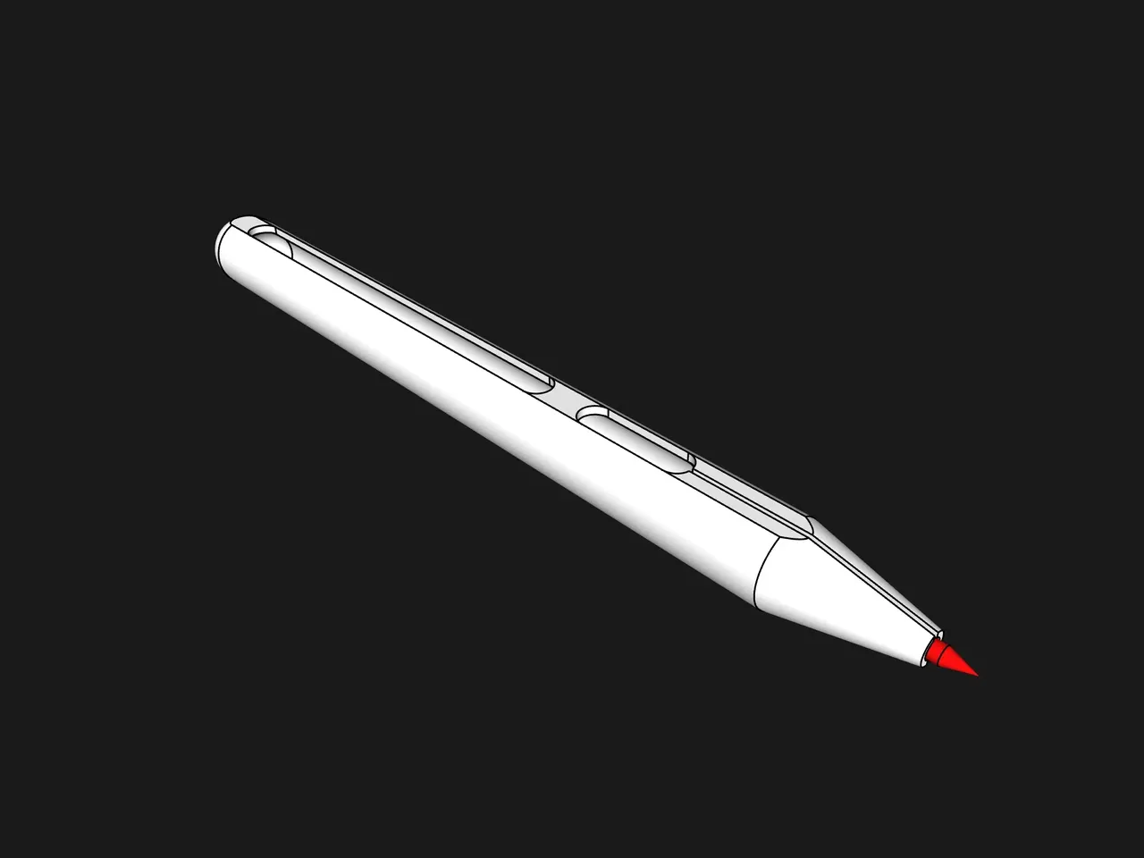 Flexible Pen with a simple design - works with 2,8mm Pica leads by