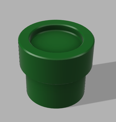 Mario warp pipe with cap by Fheder | Download free STL model ...