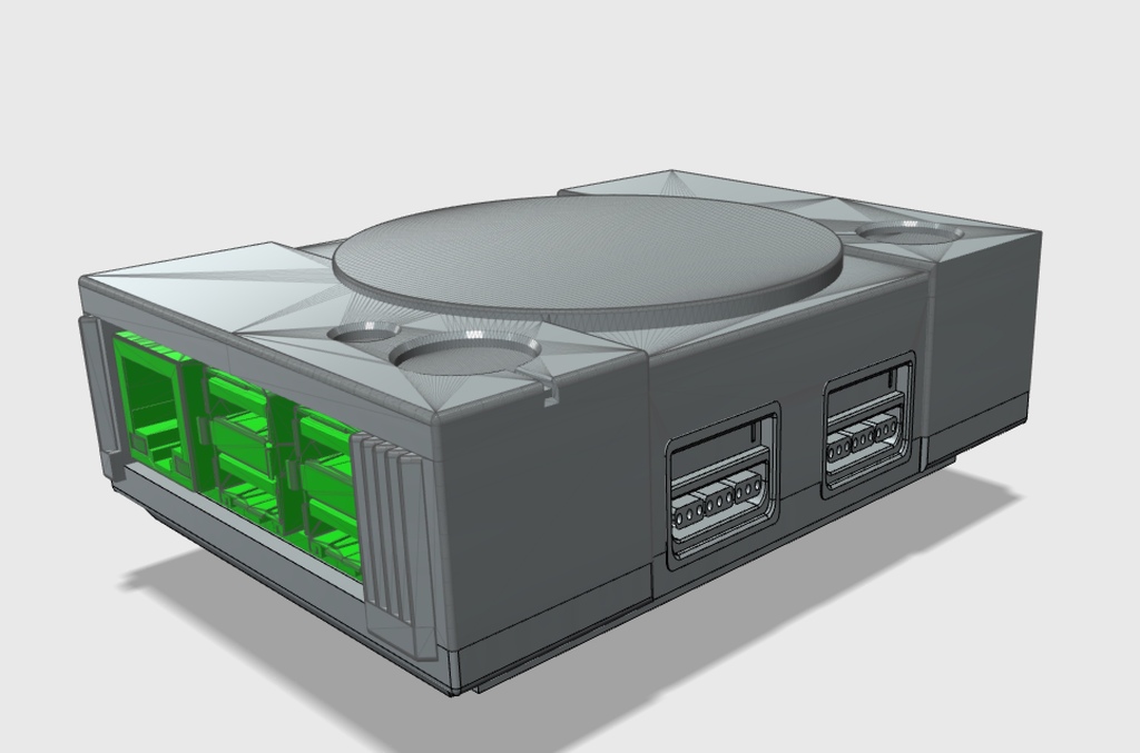 Playstation Pi Tiny v2.0 (Raspberry Pi 2 + 3 Case)