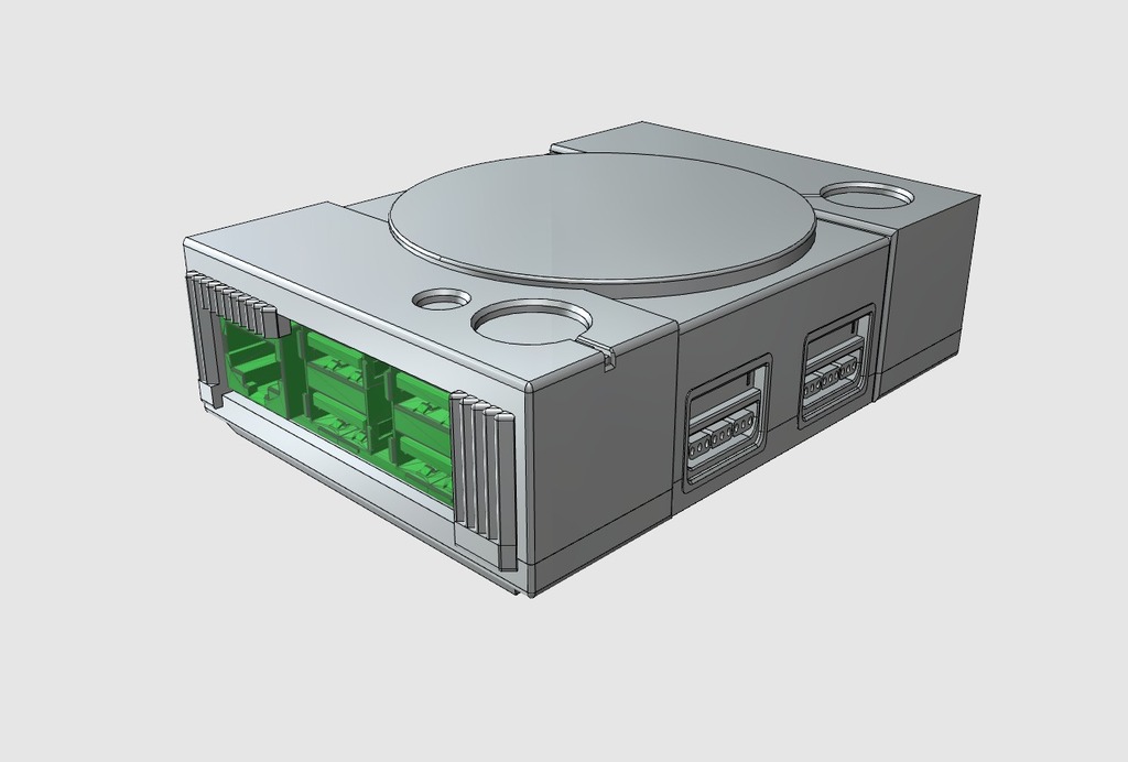 Playstation Pi Tiny v1 (Raspberry Pi 2 + 3 Case)