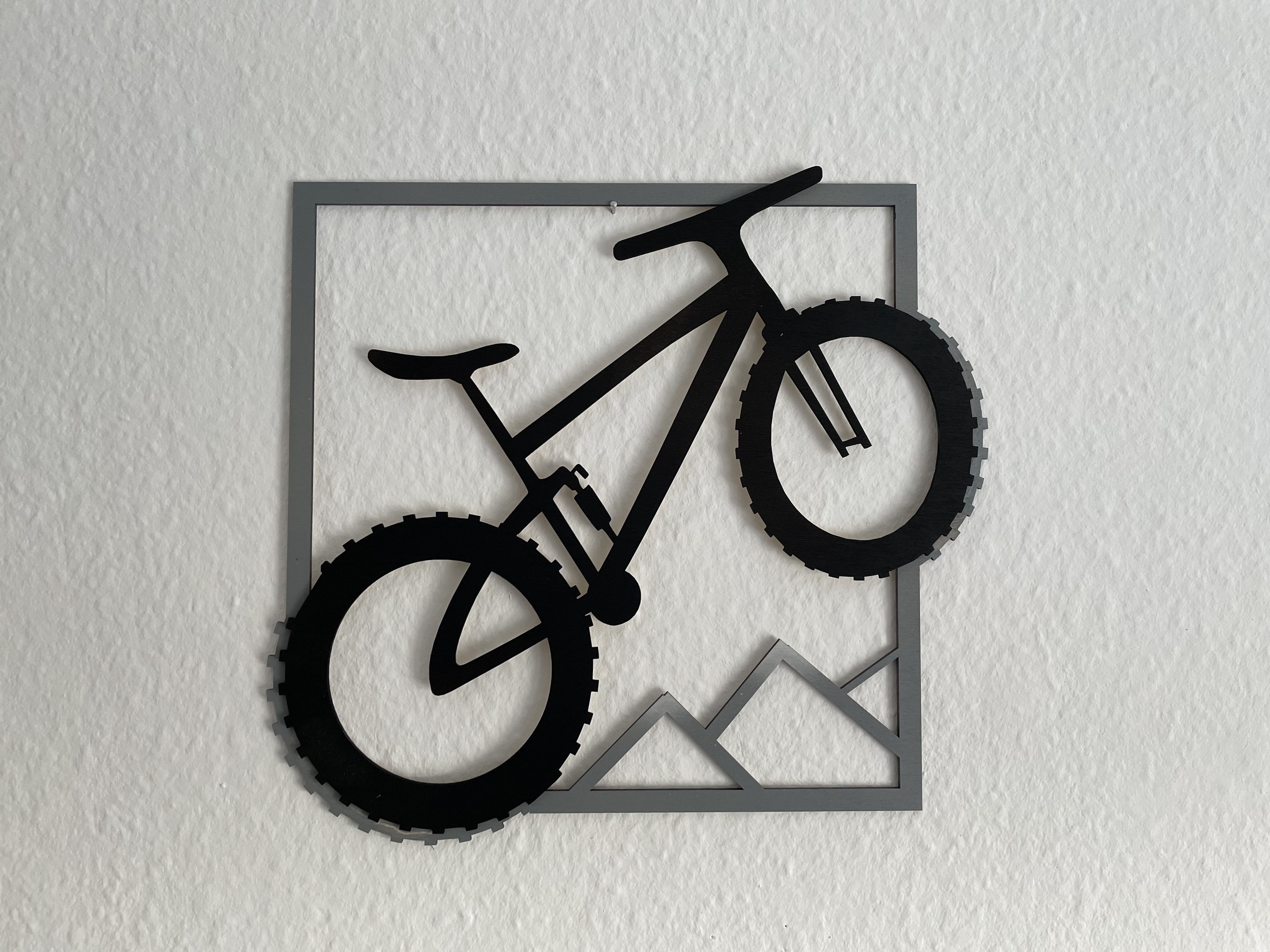 Bike Wall Art dxf/svg